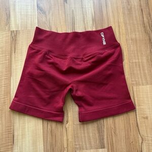 Crimson Red Dfyne Impact 4.5” Shorts Size Small
